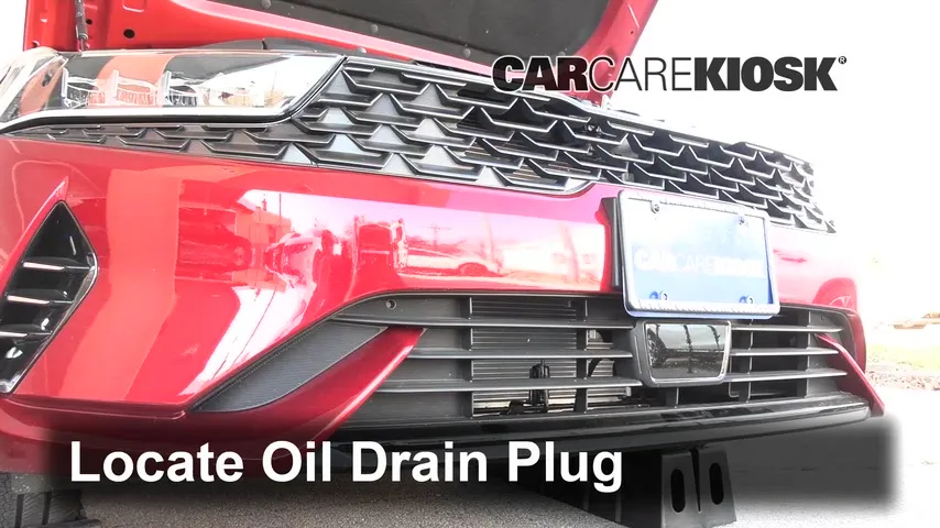 2021 Kia K5 EX 1.6L 4 Cyl. Turbo Huile Changer l'huile et le filtre à huile